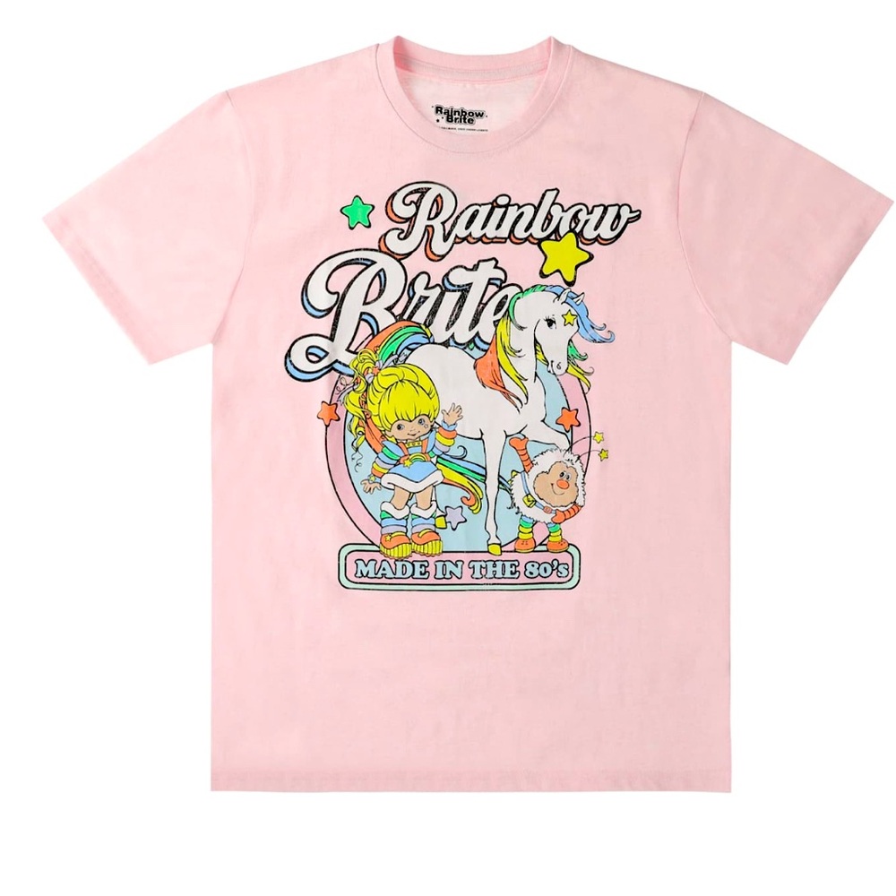 Pink Rainbow Brite Graphic T-Shirt